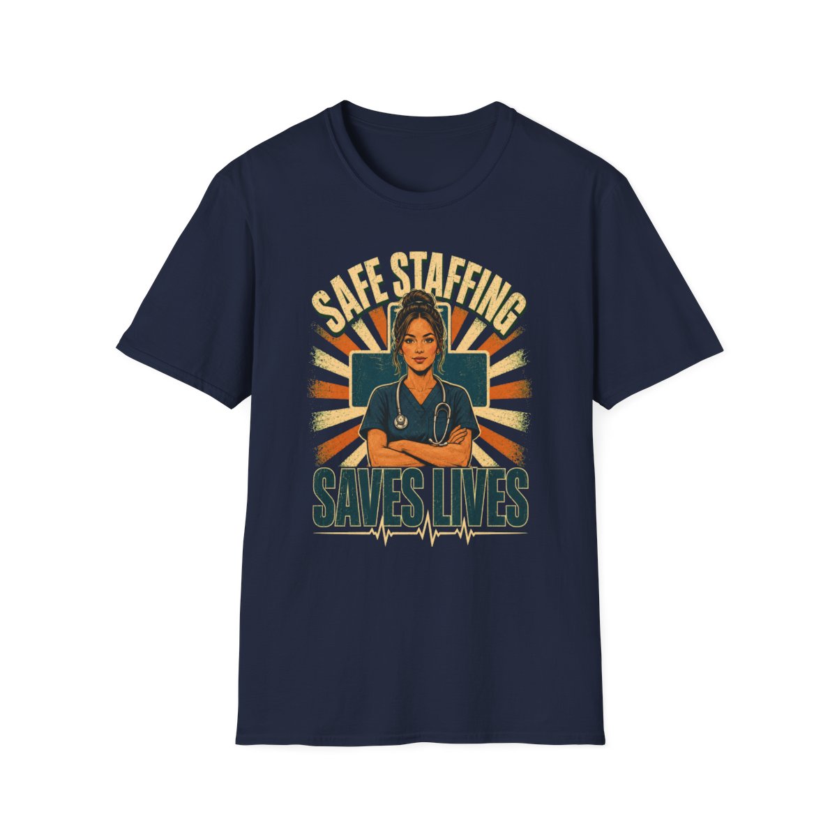 Navy Front Shirt