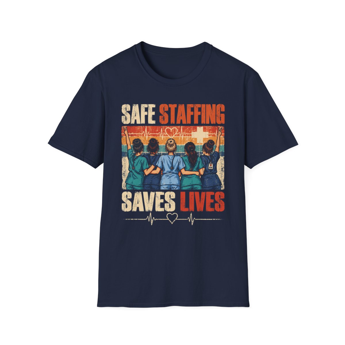Navy Front Shirt