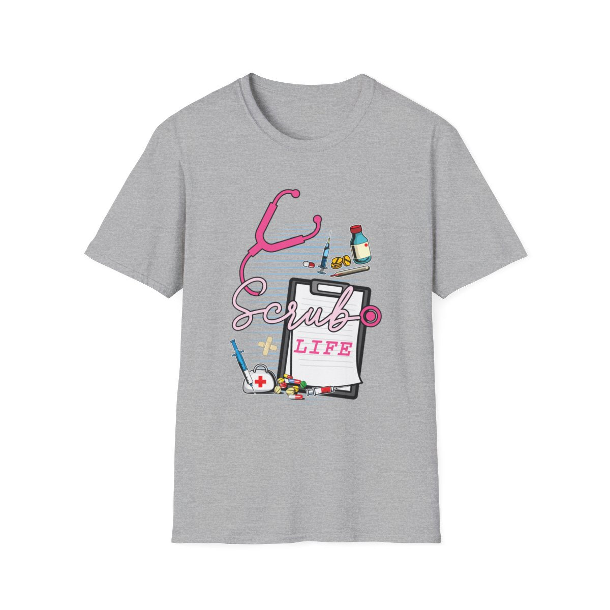 Sport Grey Front Shirt