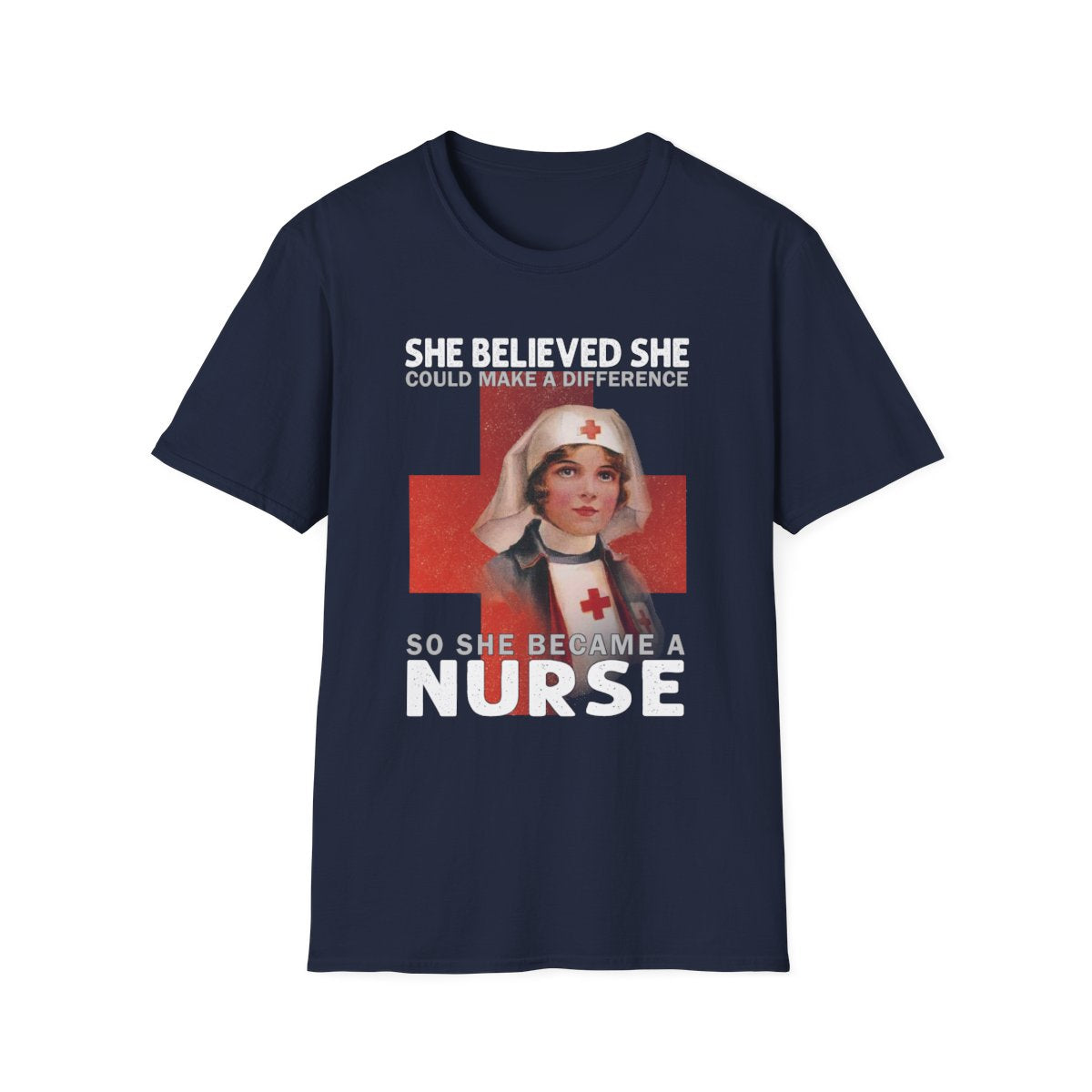 Navy Front Shirt