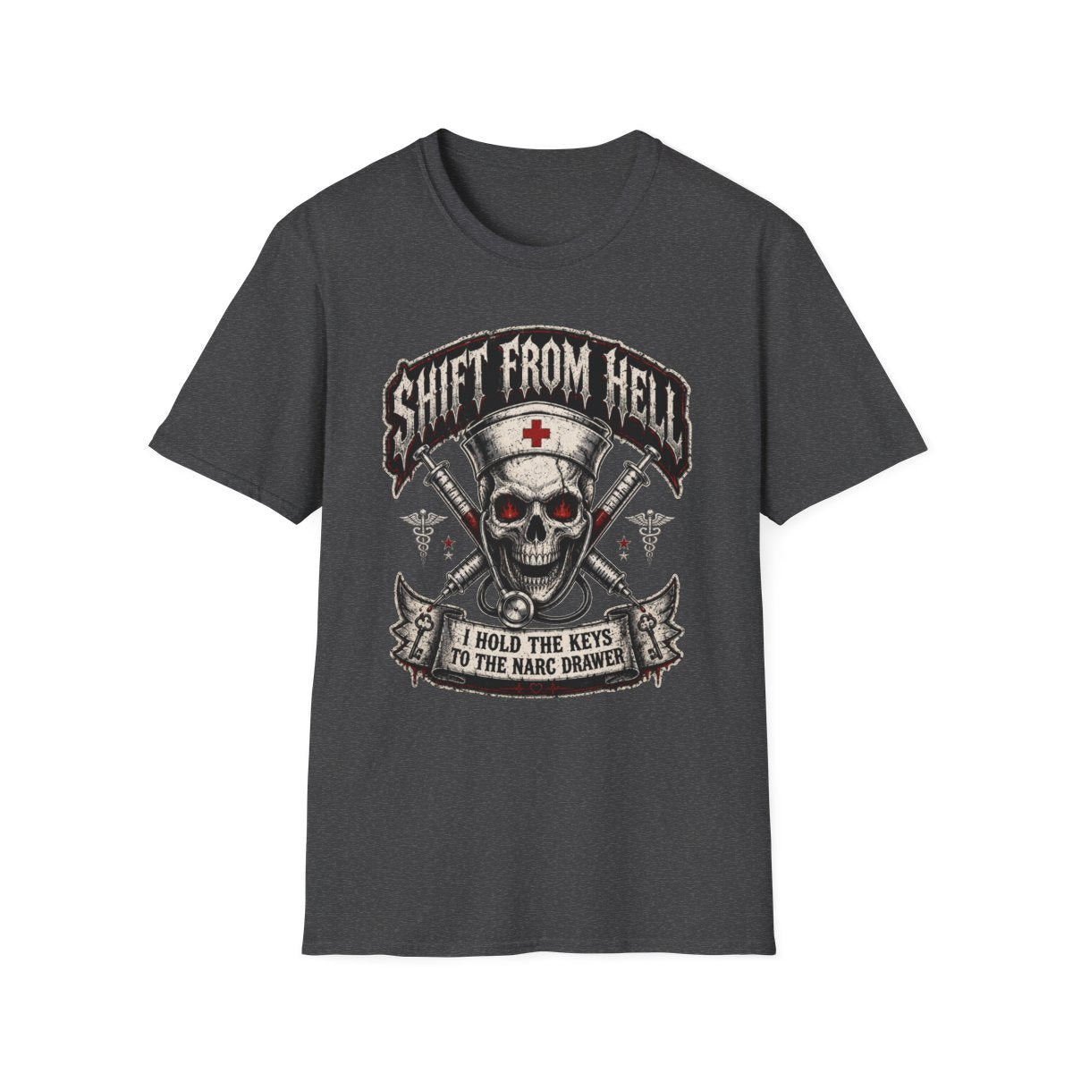 Dark Heather Front Shirt