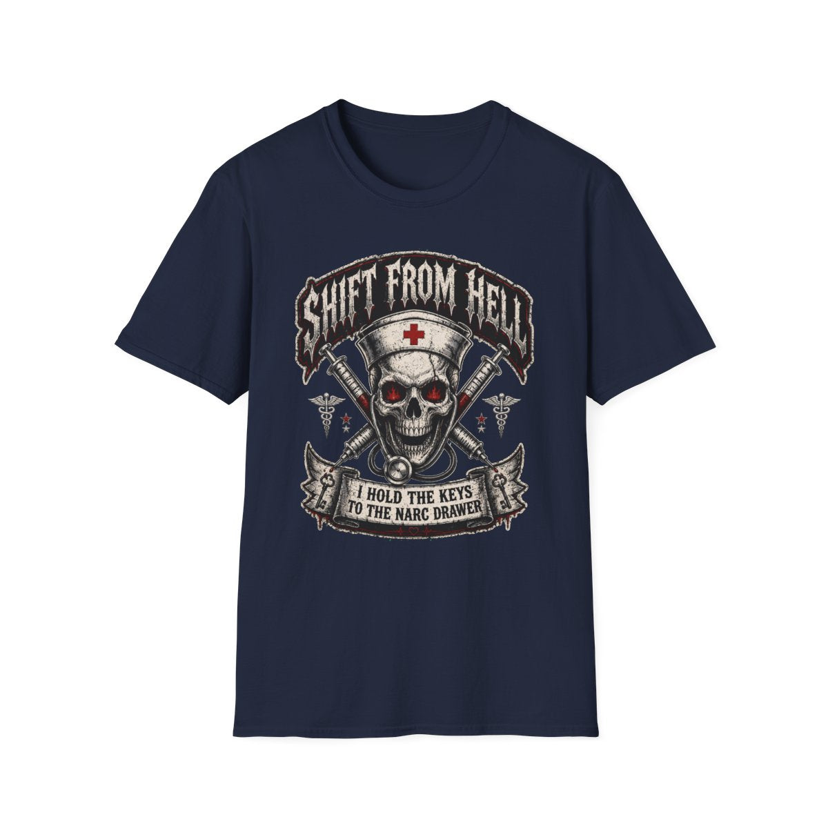 Navy Front Shirt