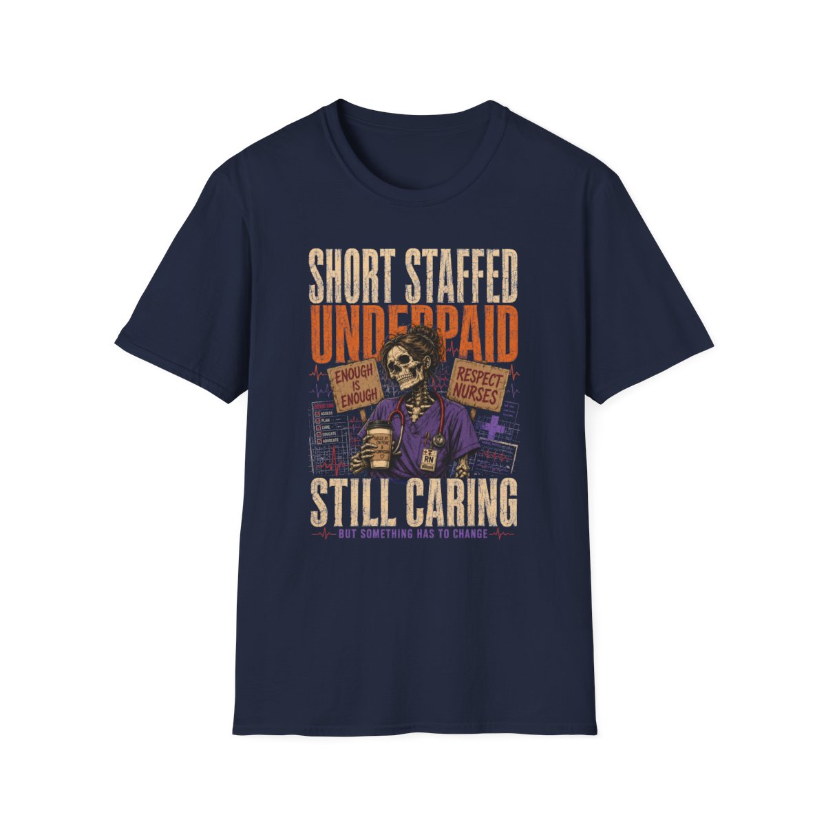Navy Front Shirt