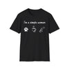 Simple Woman Nurse Shirt, Dog Coffee Stethoscope Tee - 19Apr09-04