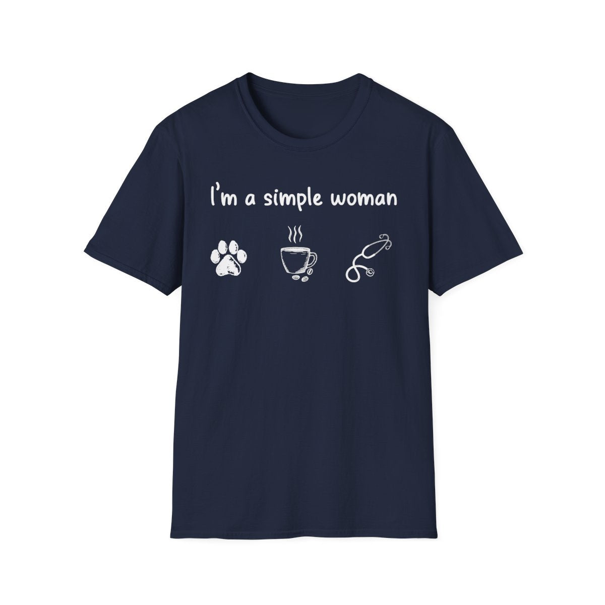 Navy Front Shirt