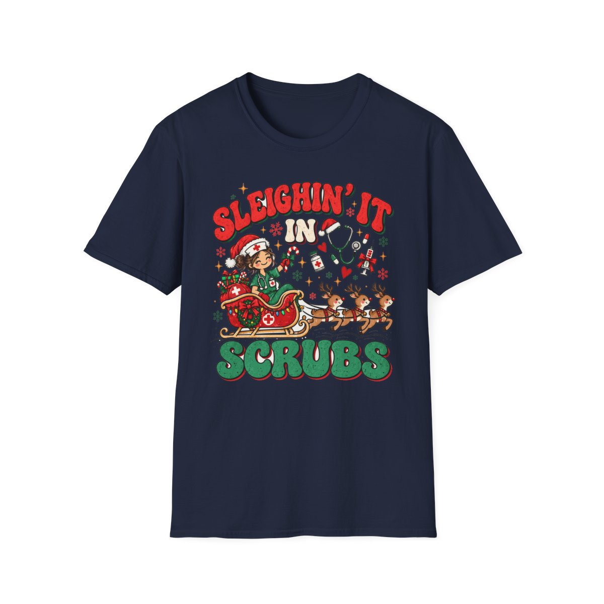 Navy Front Shirt