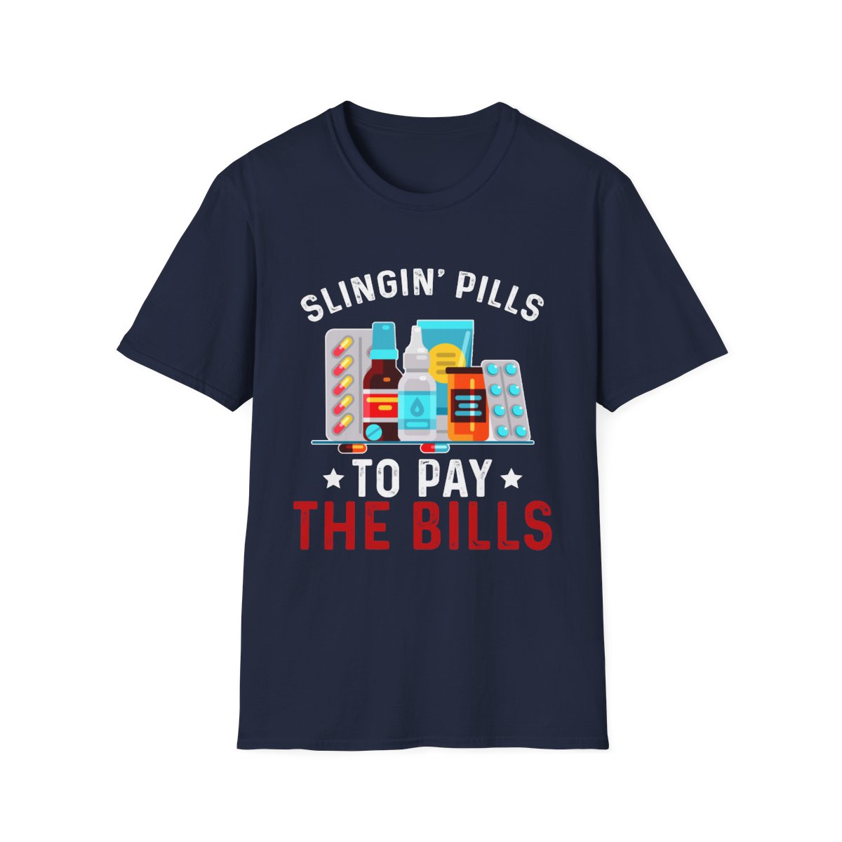 Navy Front Shirt