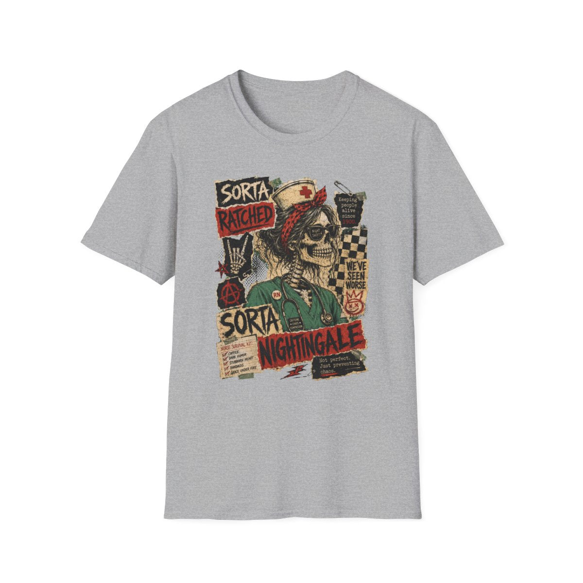 Sport Grey Front Shirt