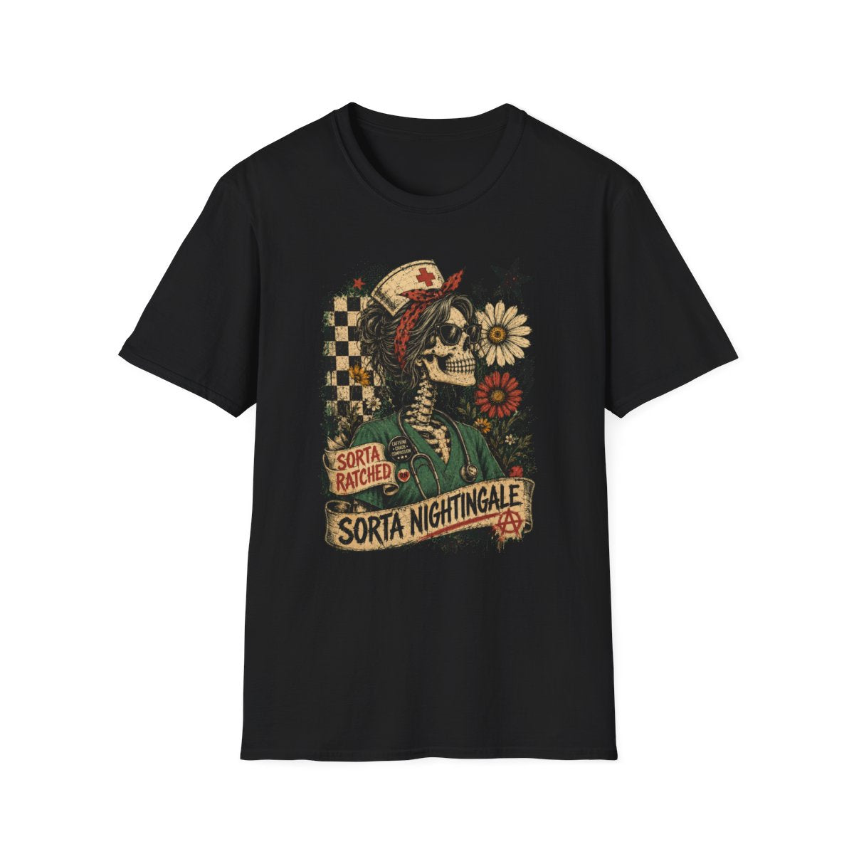Black Front Shirt