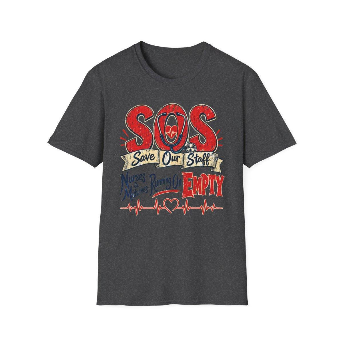 Dark Heather Front Shirt