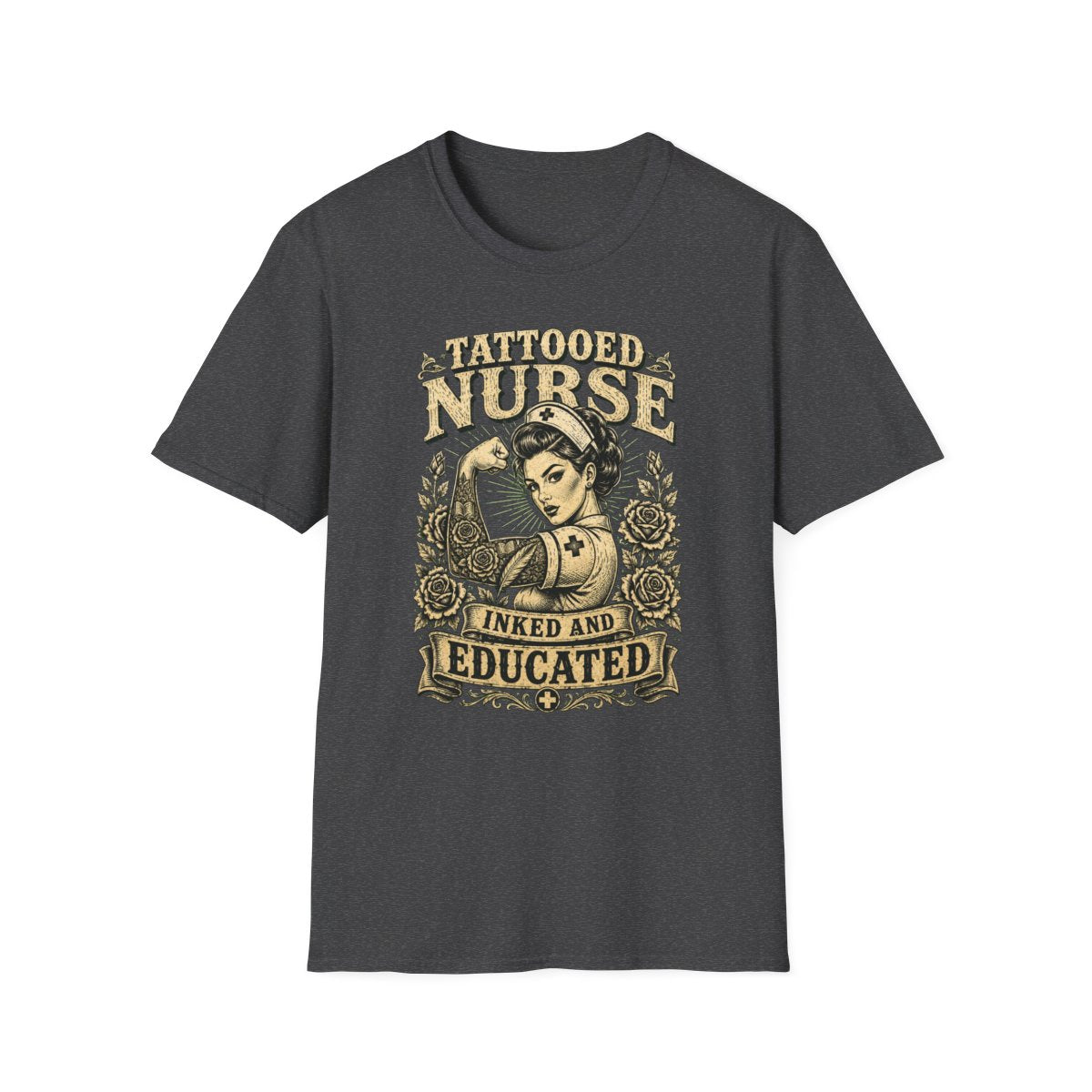 Dark Heather Front Shirt