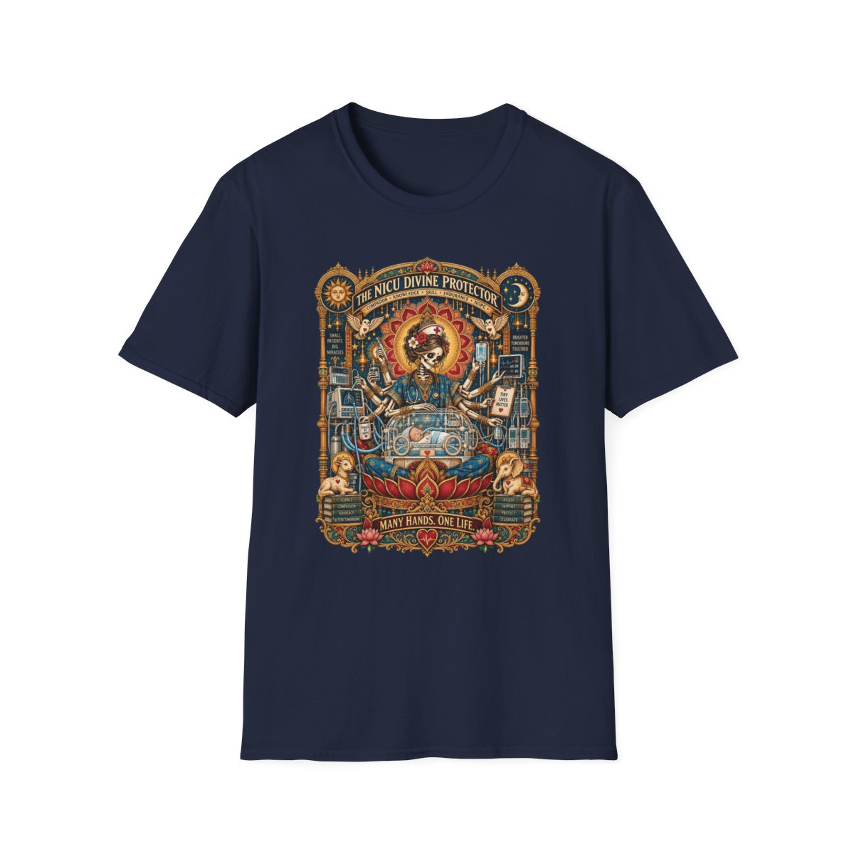 Navy Front Shirt