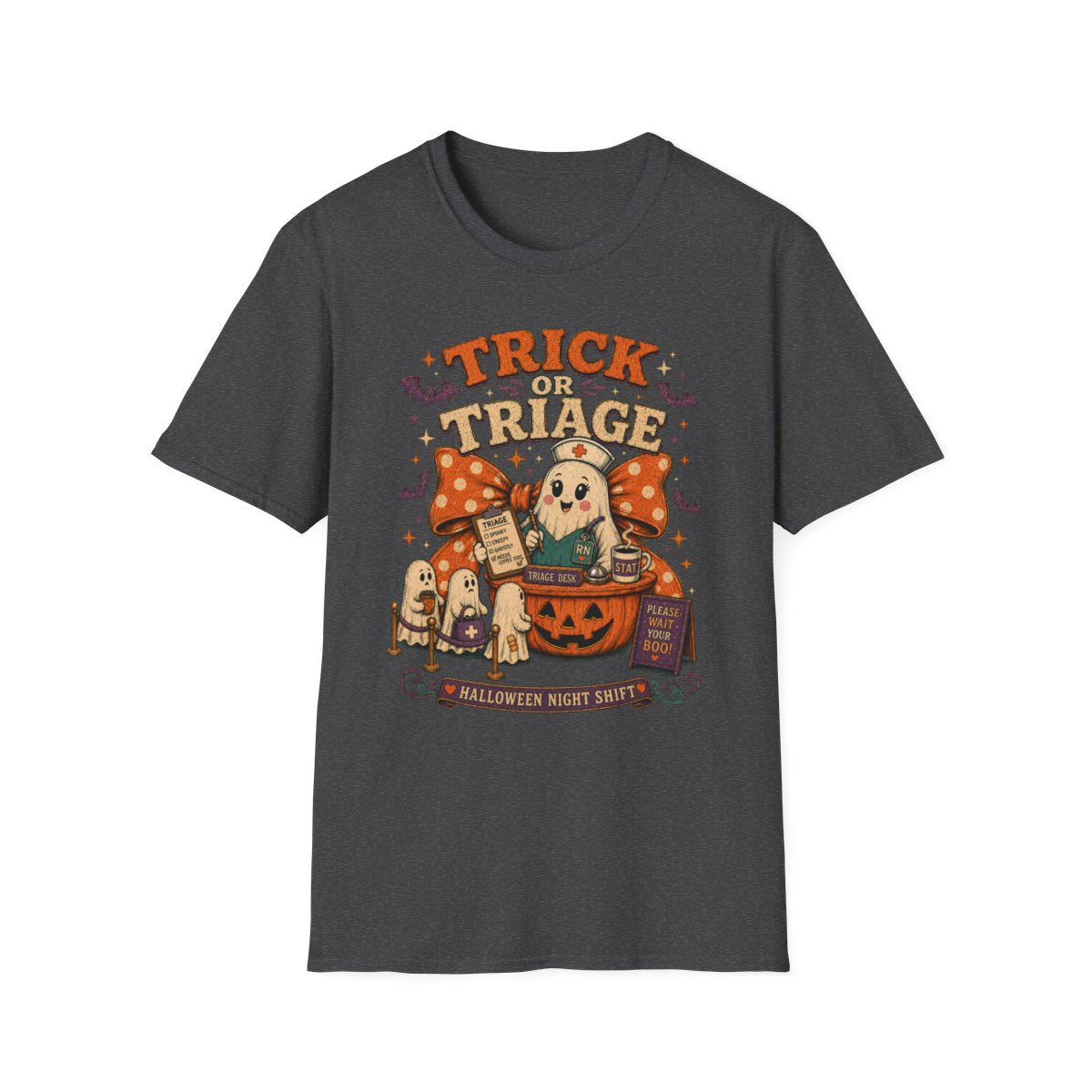 Dark Heather Front Shirt