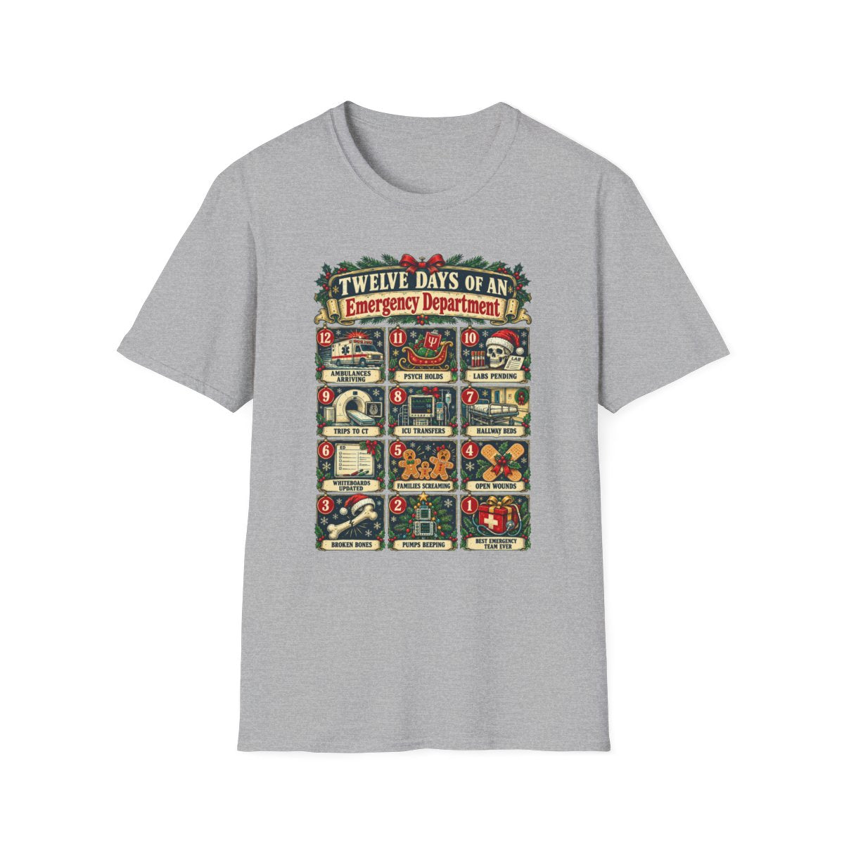 Sport Grey Front Shirt
