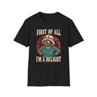 Black Front Shirt