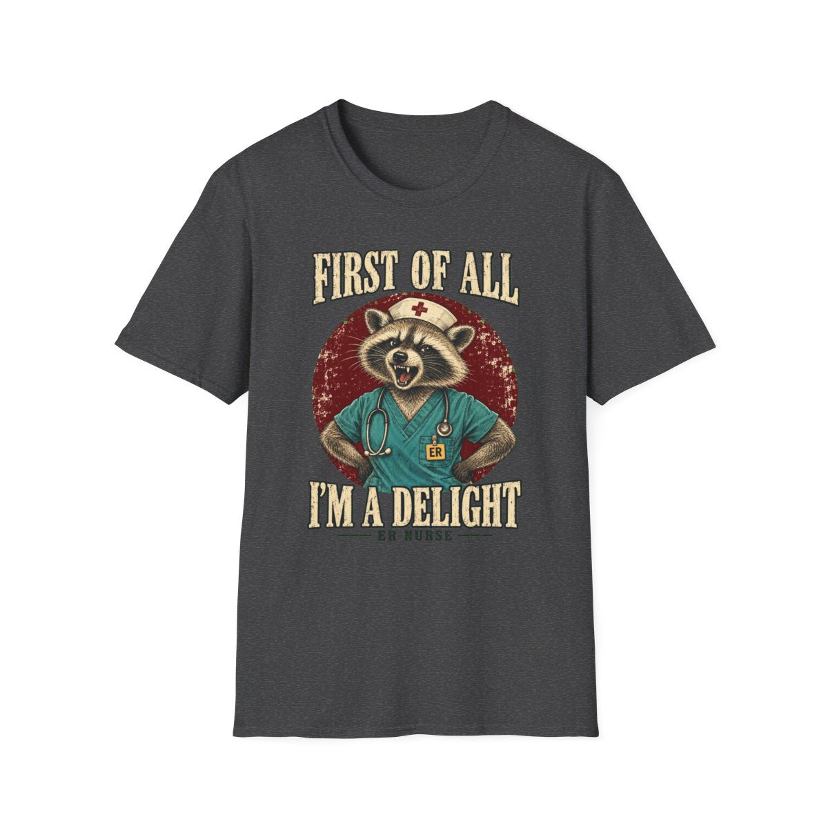 Dark Heather Front Shirt