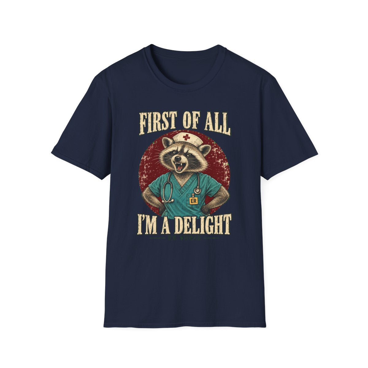 Navy Front Shirt