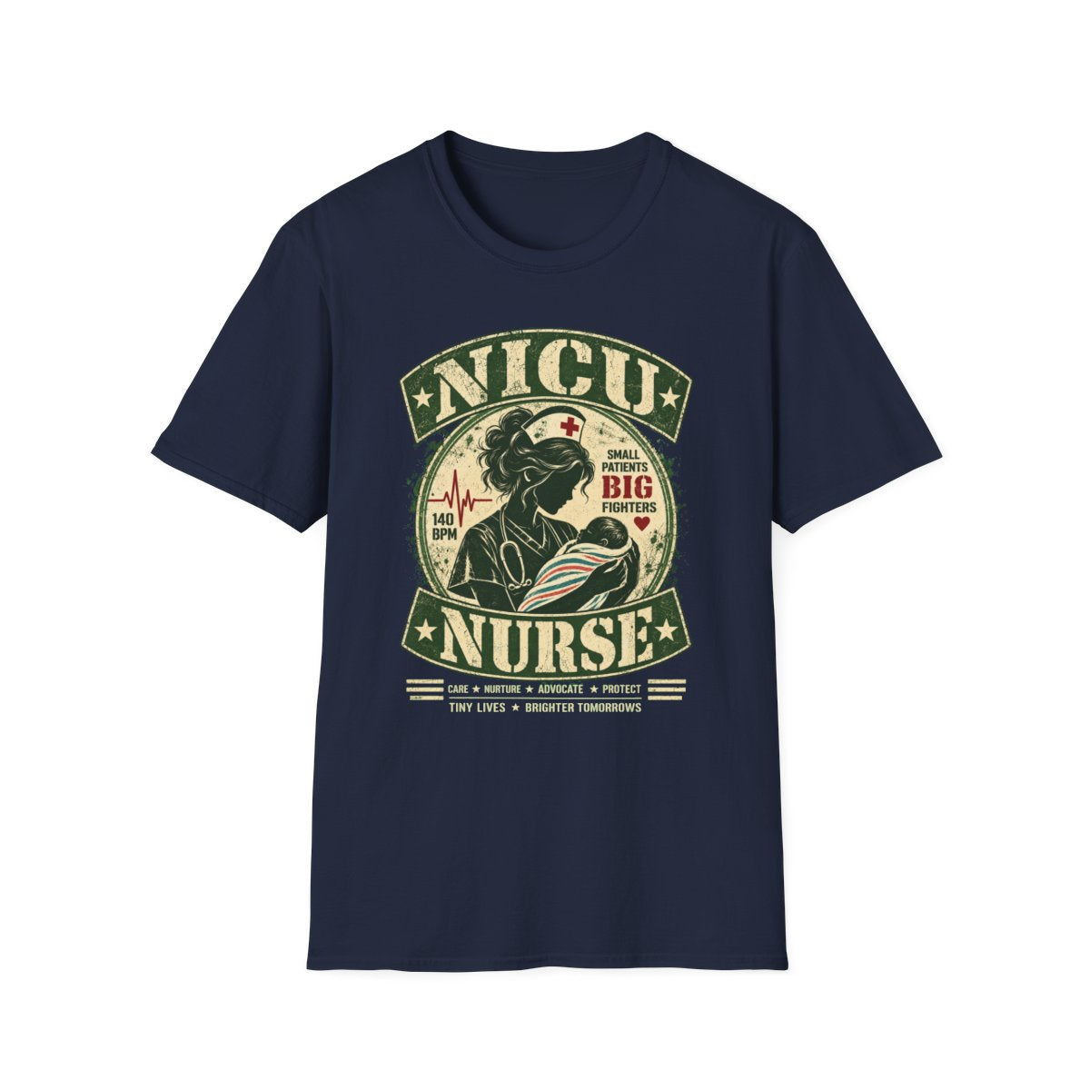 Navy Front Shirt