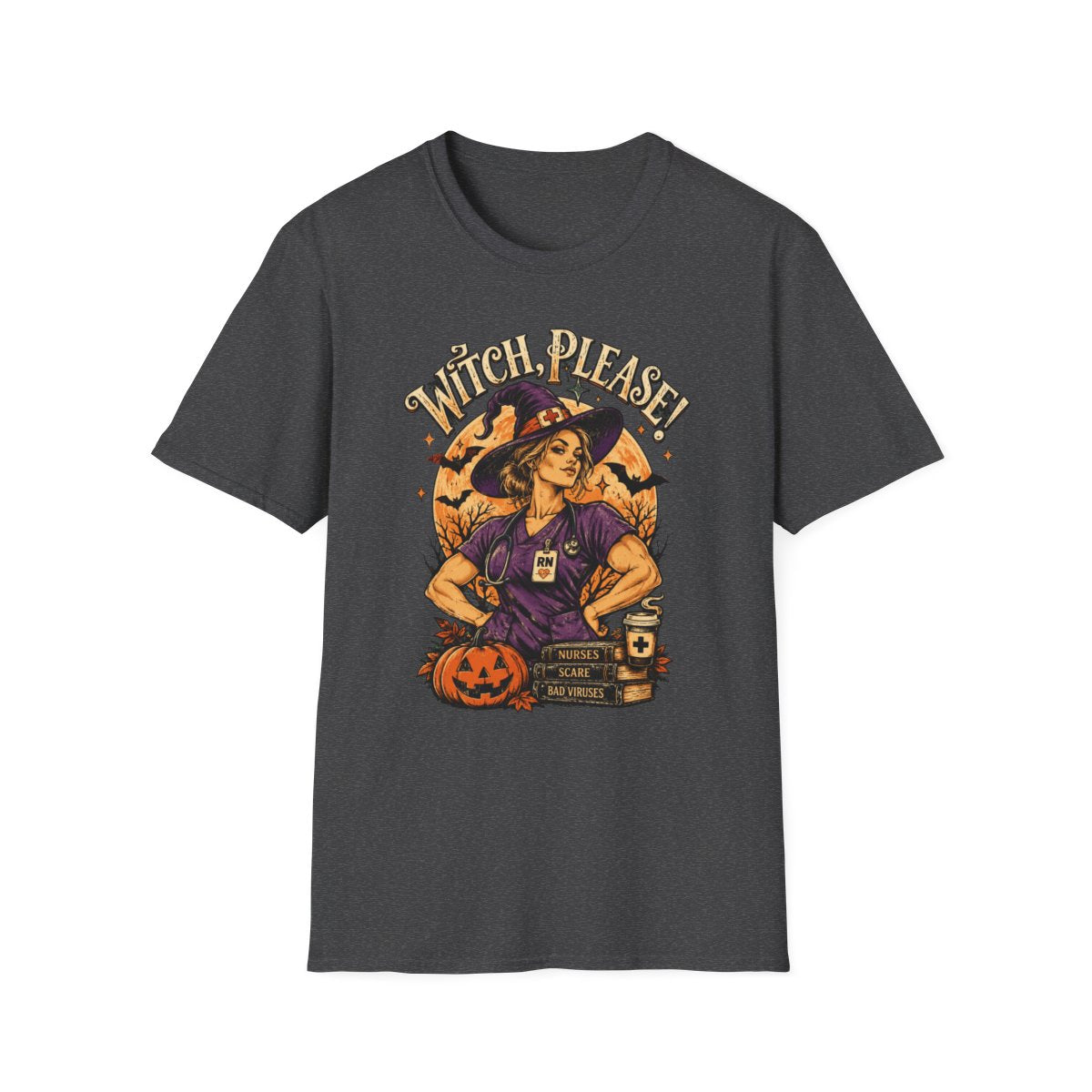 Dark Heather Front Shirt