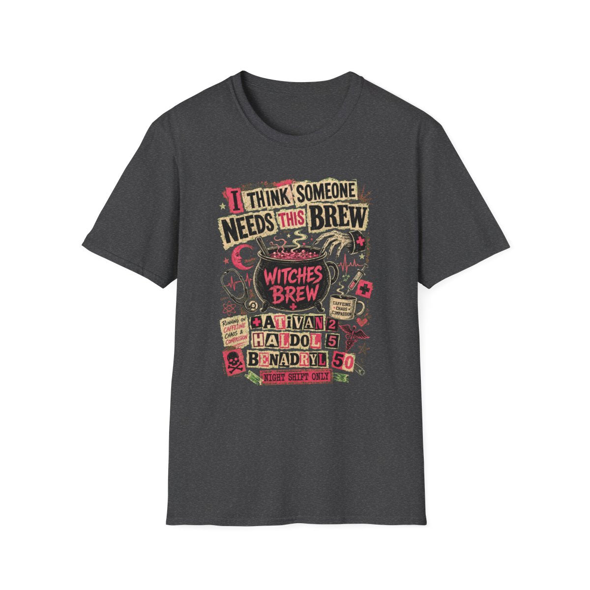Dark Heather Front Shirt
