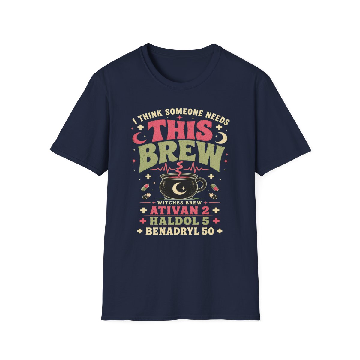 Navy Front Shirt