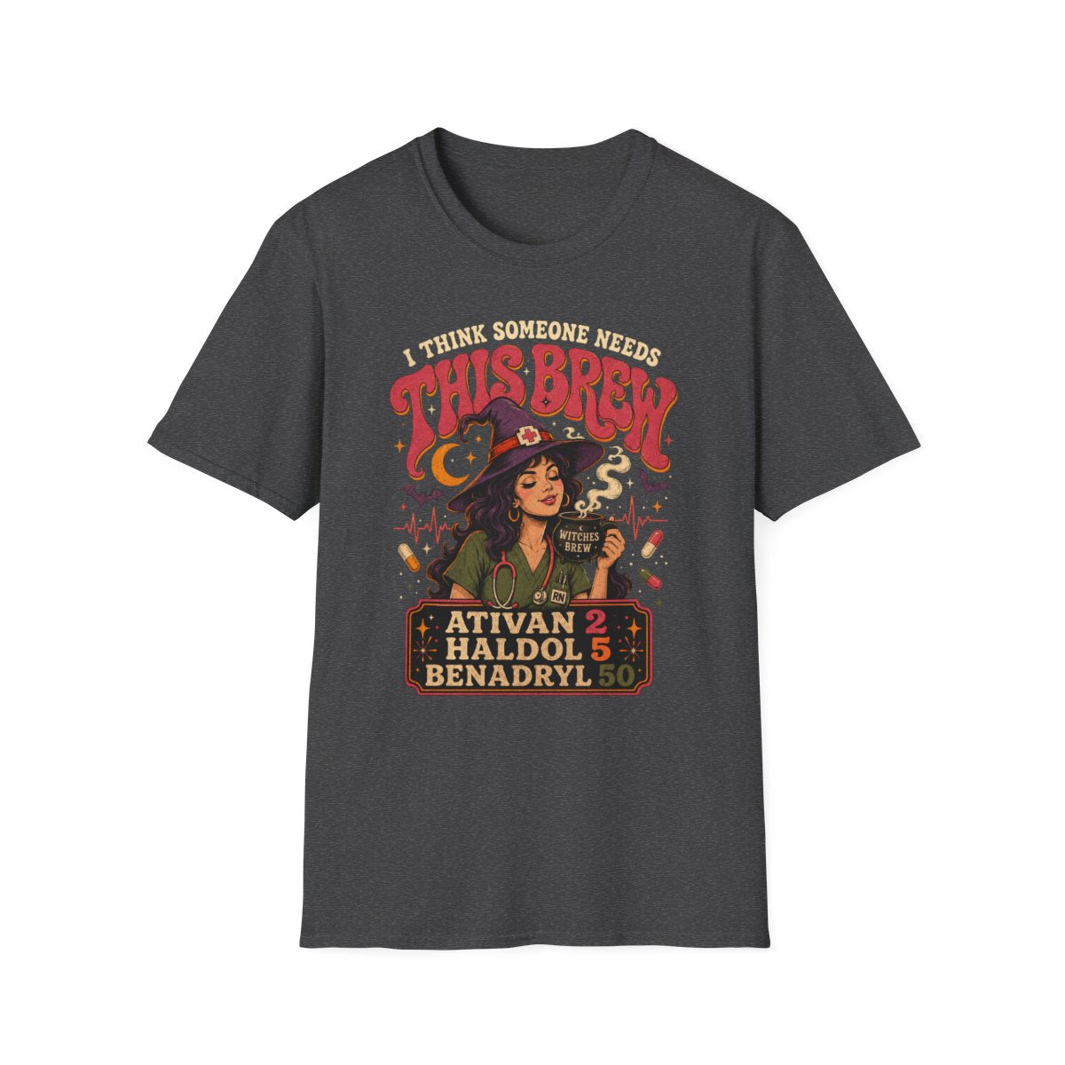 Dark Heather Front Shirt