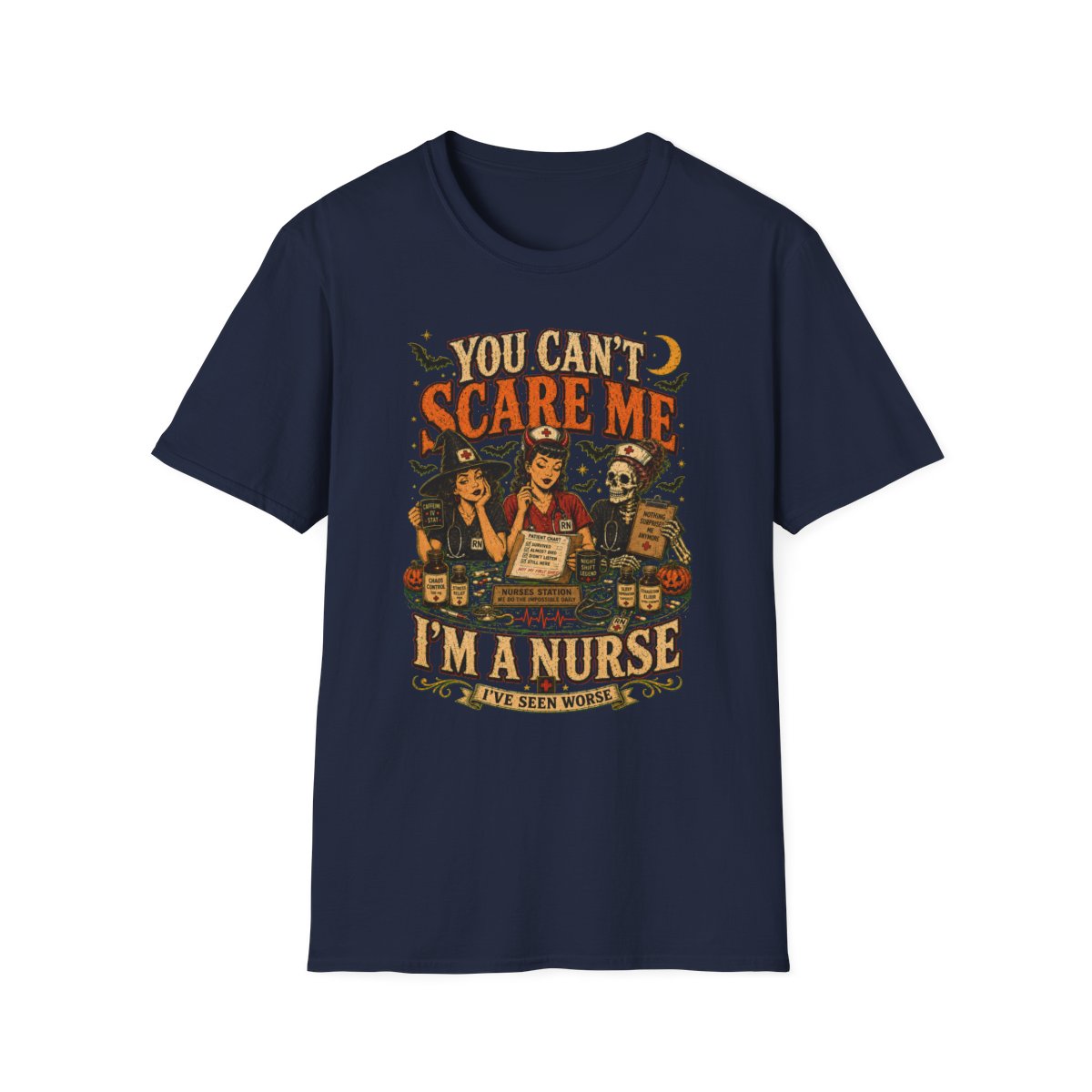 Navy Front Shirt