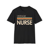 Vintage Nurse Retro Stripe Shirt, Nurse Appreciation Tee