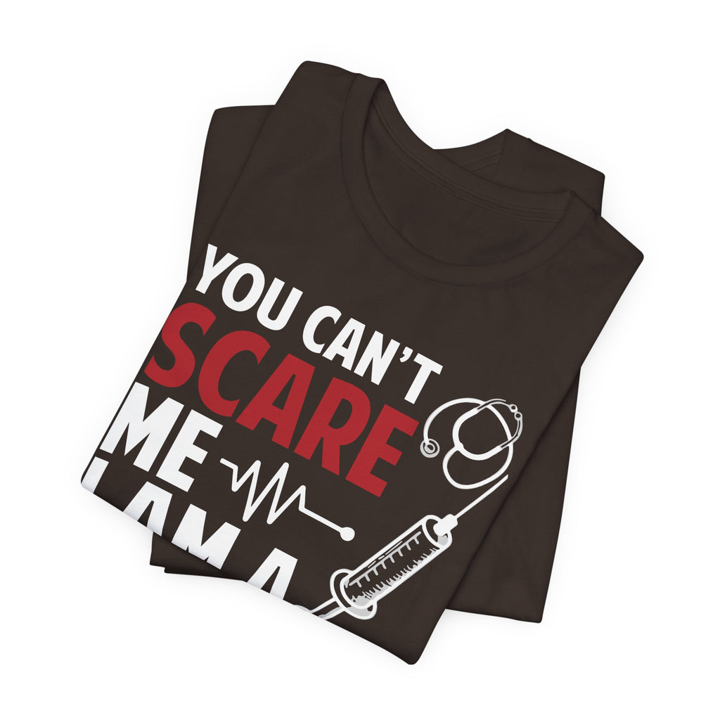 Scare Nurse T-Shirt — Funny Halloween Nurse Tee