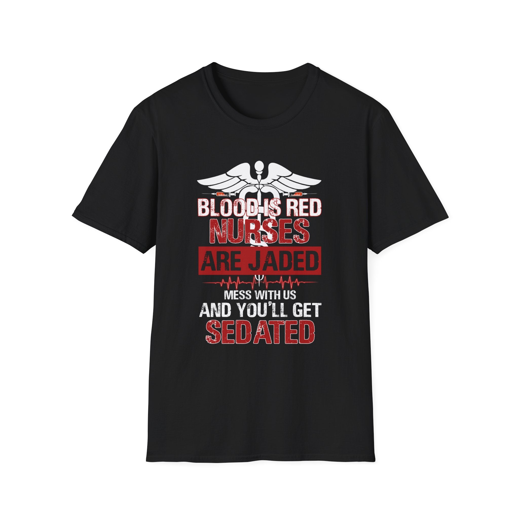 Black Front Shirt