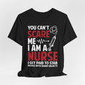 Scare Nurse T-Shirt — Funny Halloween Nurse Tee
