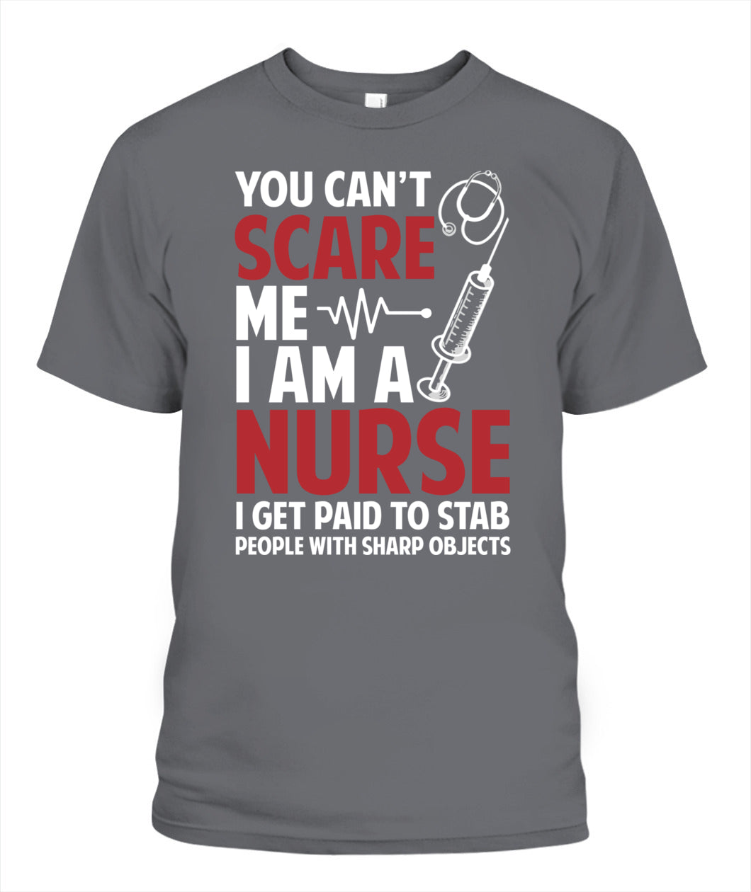 Scary Nurse Halloween Shirt, Funny Medical Worker Tee