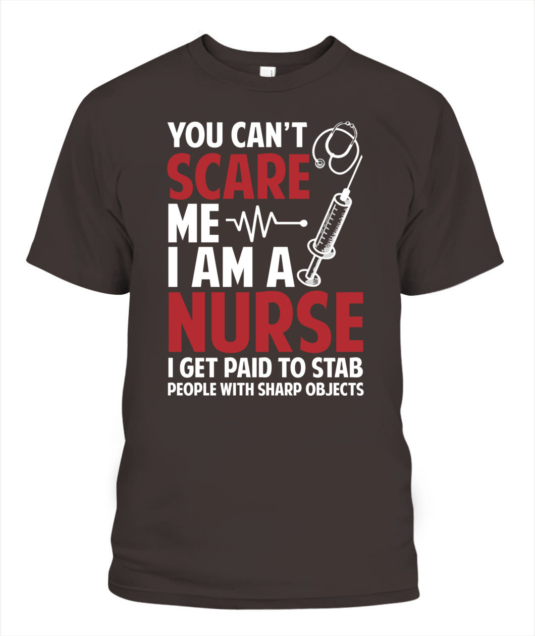 Scary Nurse Halloween Shirt, Funny Medical Worker Tee