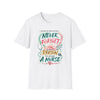Never Forget Reason You Became Nurse Shirt, Floral RN Tee - 060826-P-1017-4