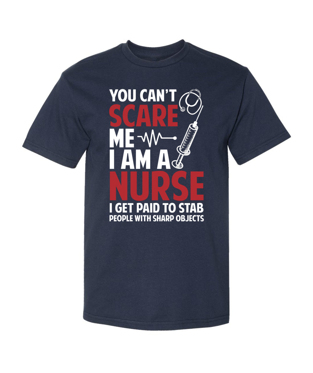 Scary Nurse Halloween Shirt, Funny Medical Worker Tee