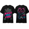AI Takes Tasks Nurses Take Care Black All Over Print Nurse Shirt mockup 1