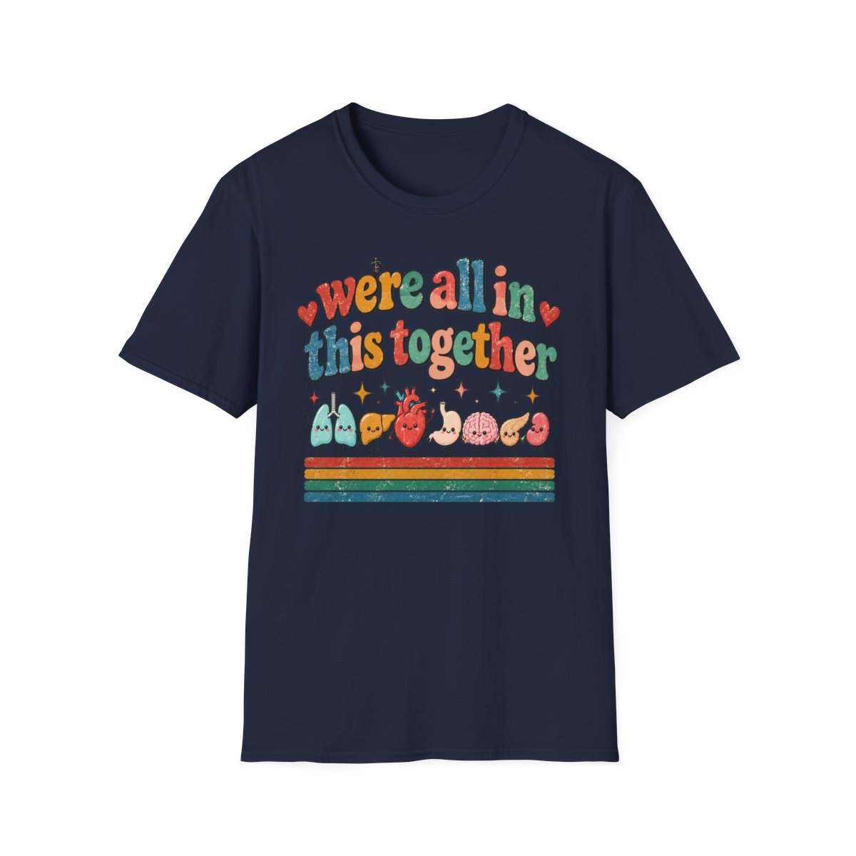 Navy Front Shirt