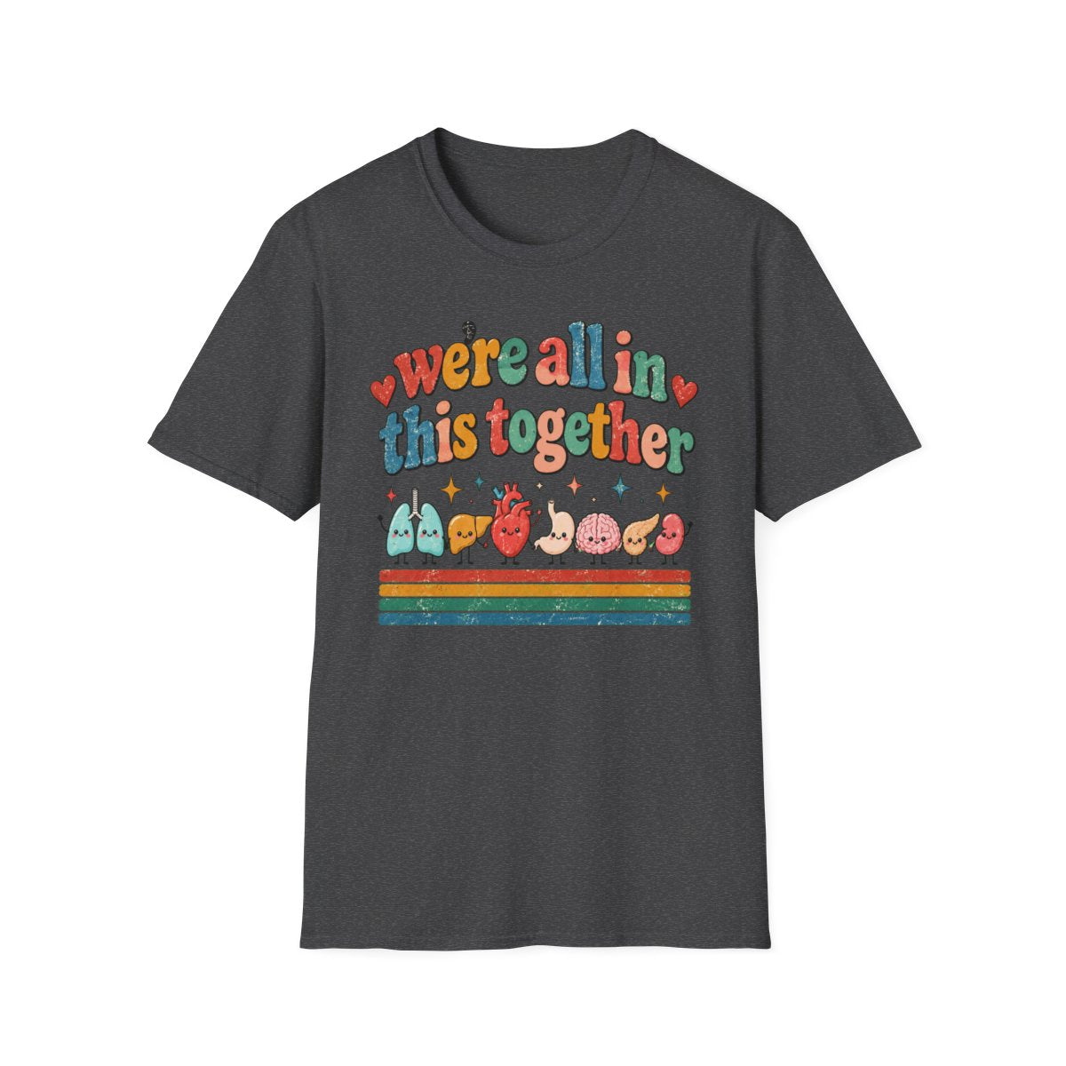 Dark Heather Front Shirt