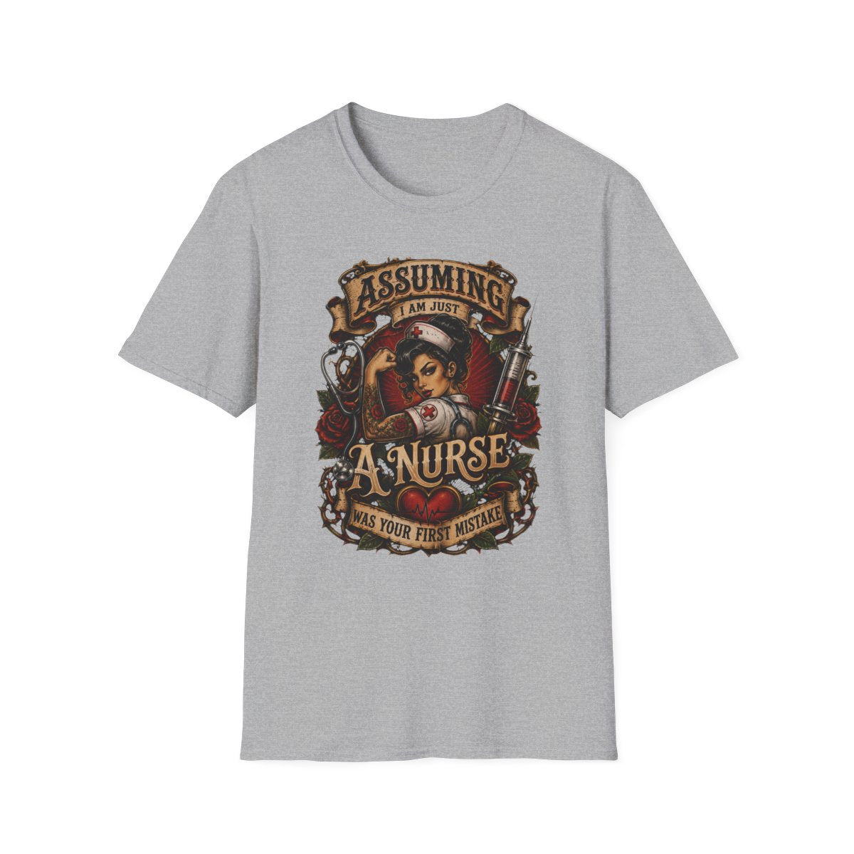 Sport Grey Front Shirt