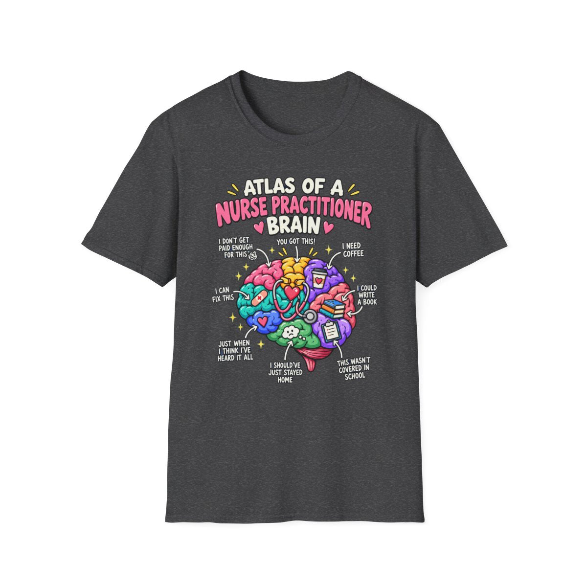 Dark Heather Front Shirt