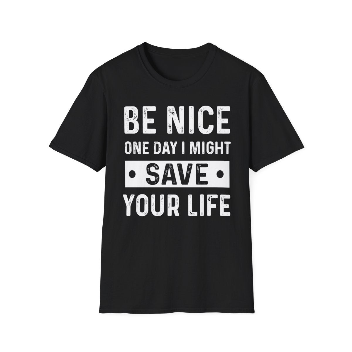 Black Front Shirt