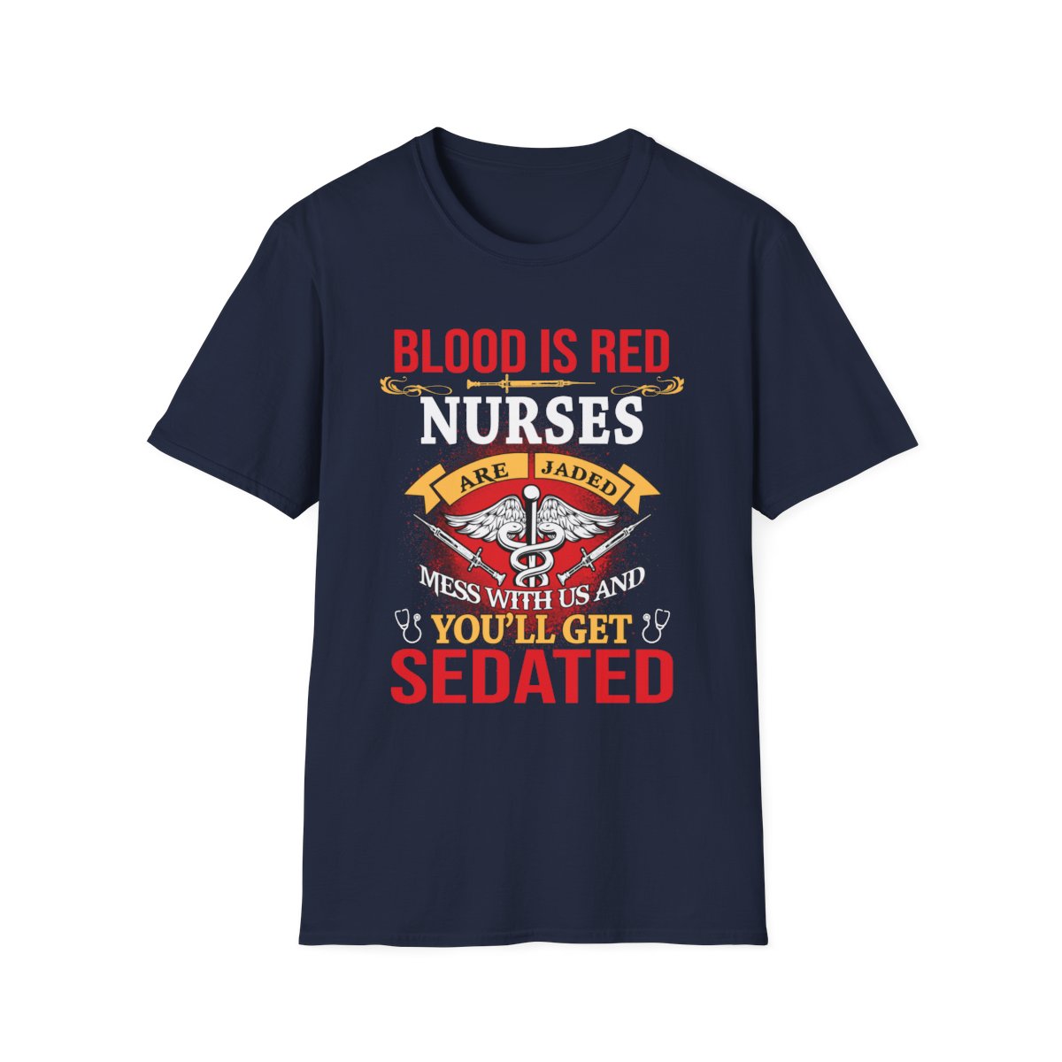Navy Front Shirt
