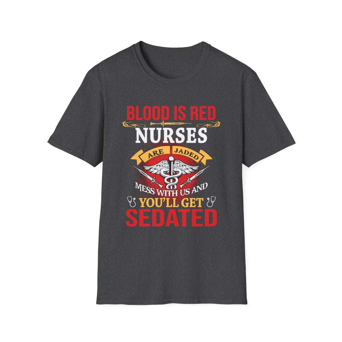 Dark Heather Front Shirt