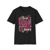 Breast Cancer Awareness Pink Words Shirt - 260926-P-1258