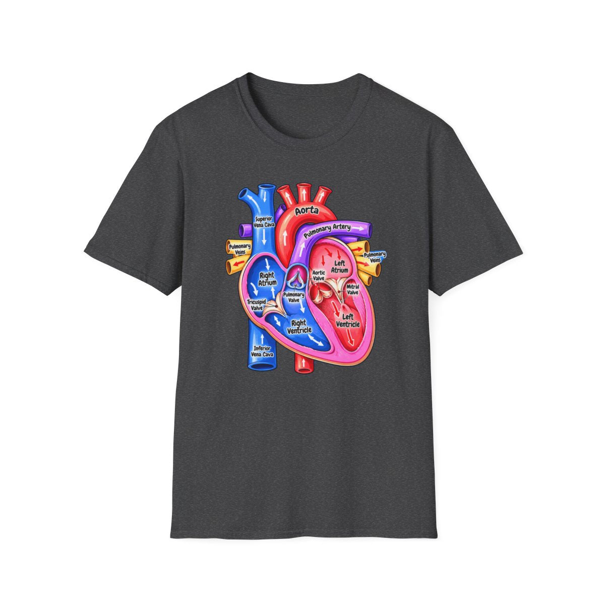 Dark Heather Front Shirt