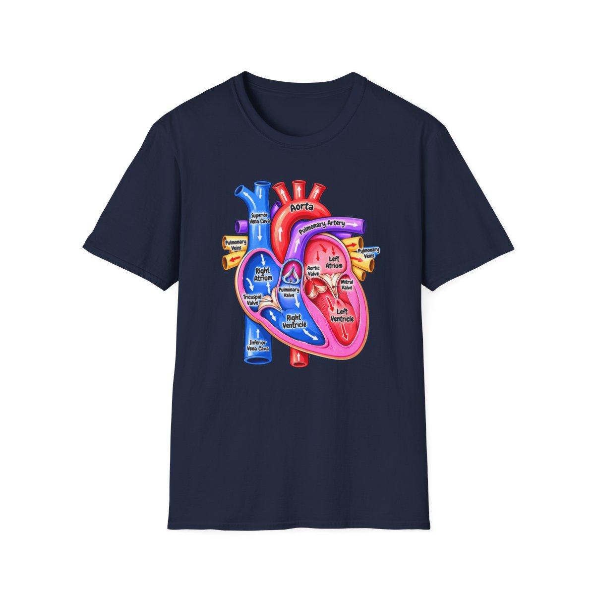 Navy Front Shirt
