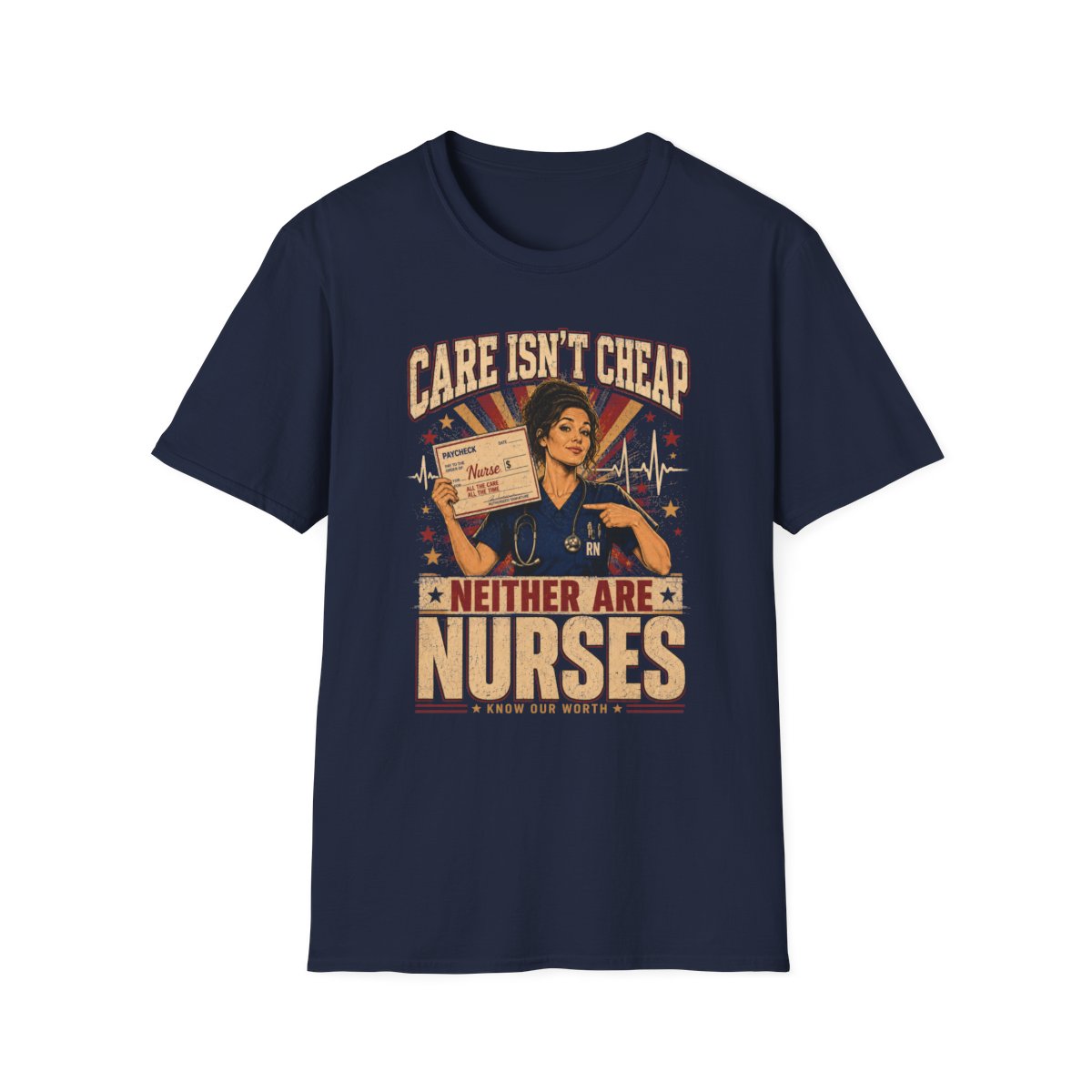 Navy Front Shirt