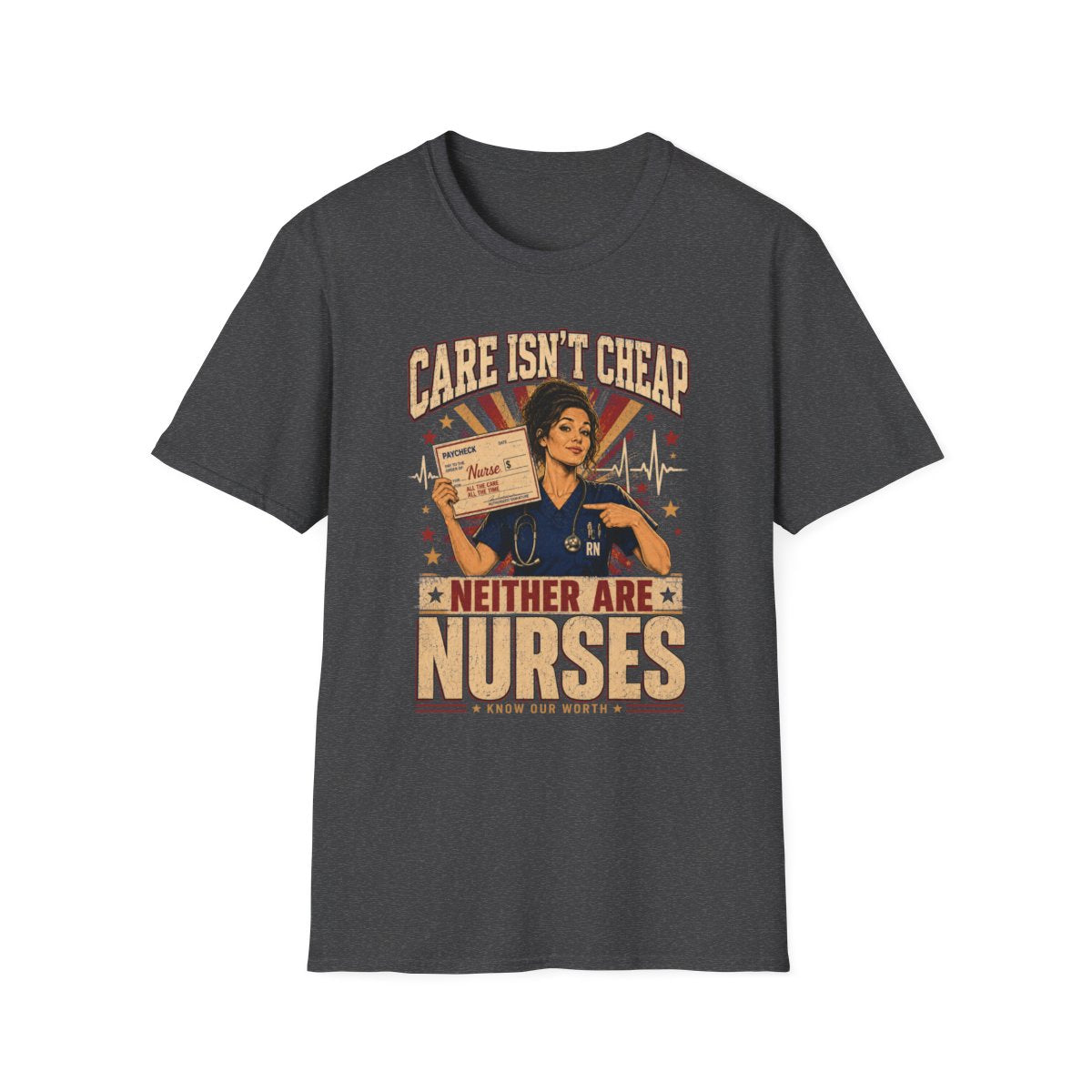 Dark Heather Front Shirt
