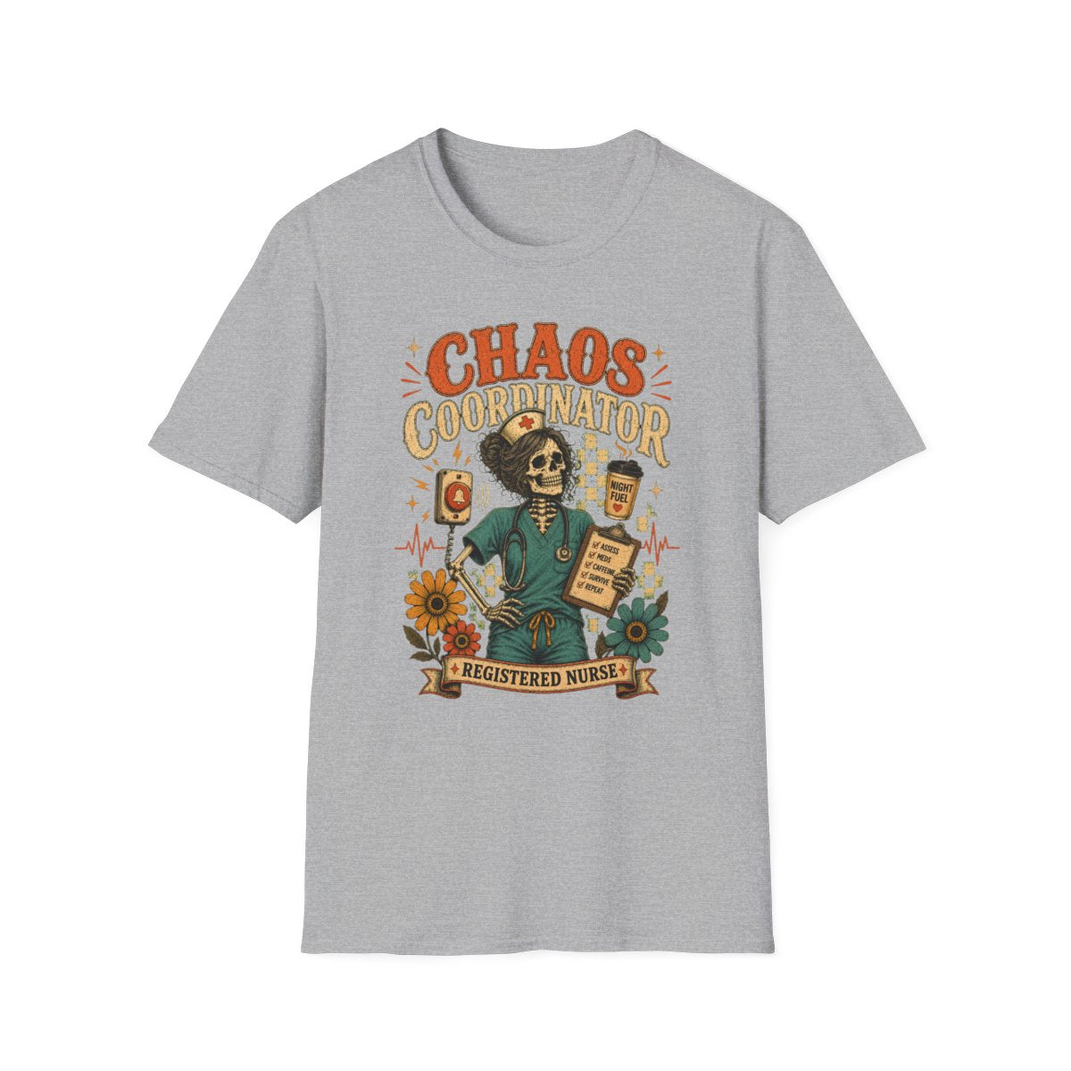 Sport Grey Front Shirt
