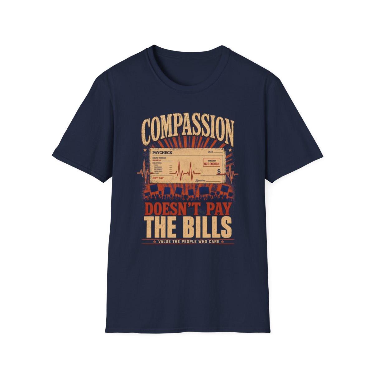 Navy Front Shirt